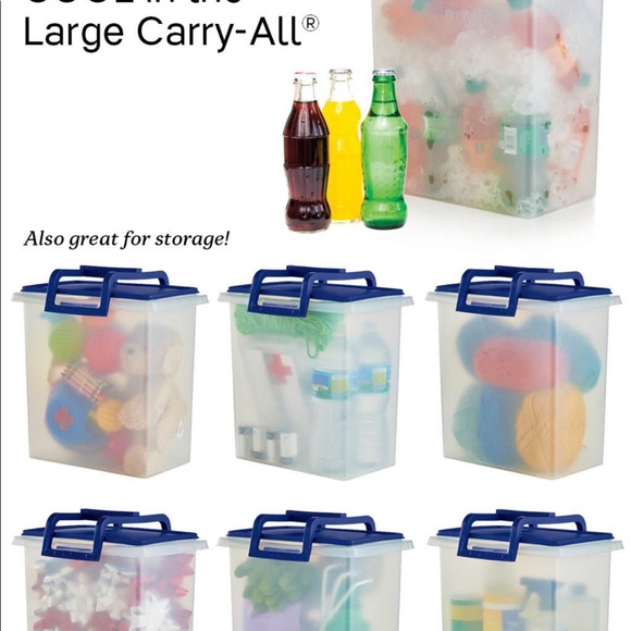 Tupperware Large Carry all with handle new - Picture 4 of 4